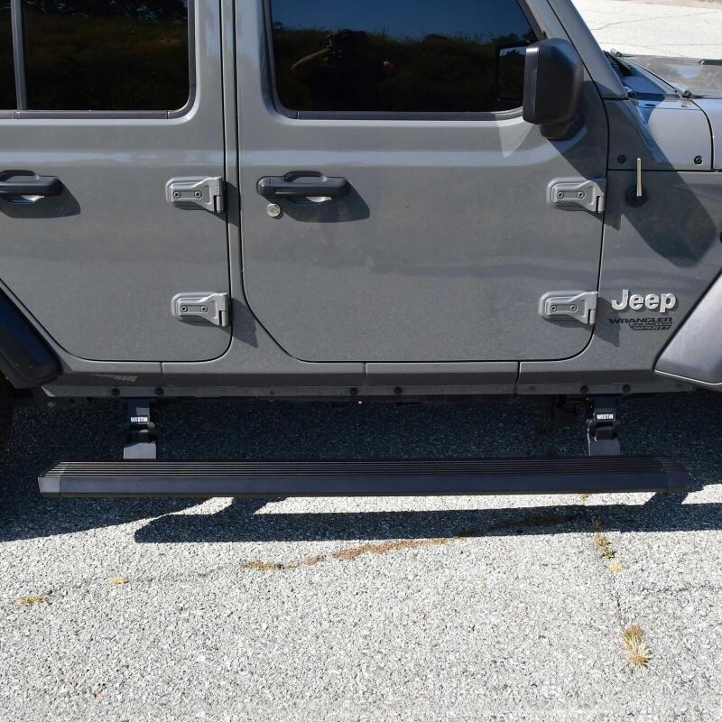 Westin Pro-e Running Boards 18- Jeep Wrangler JL 29-24065 29-24065 Photo - Mounted