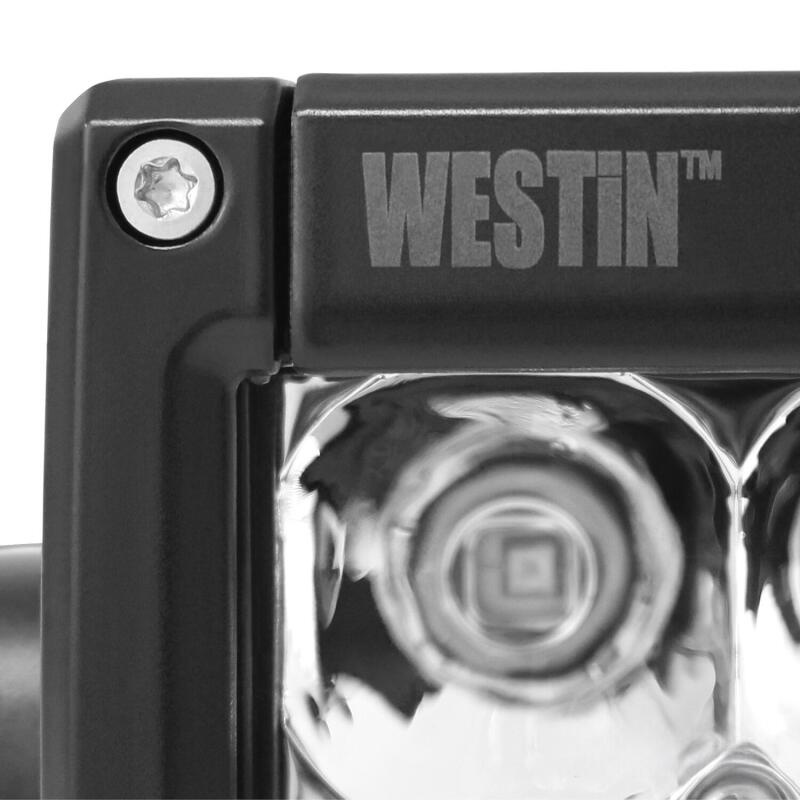 Westin Performance2X LED Light Bar Low Profile Double Row 10 inch Flex w/3W Osram - Black 09-12230-20S 09-12230-20S Photo - Unmounted