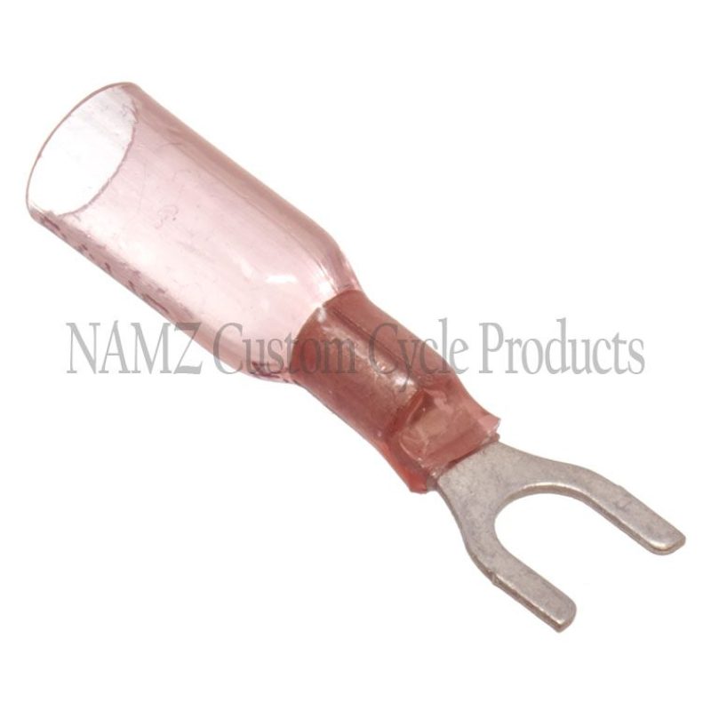 NAMZ Heat Sealable Fork Terminals 22-18g (25 Pack) NIS-19164-0008 NIS-19164-0008 Photo - Primary