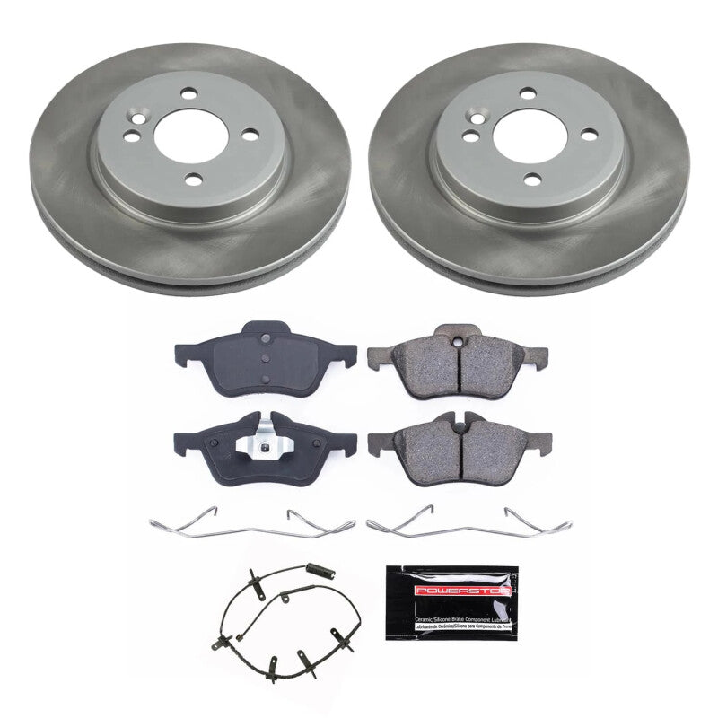 PowerStop Power Stop 02-06 Mini Cooper Front Semi-Coated Rotor Kit SC5724 SC5724 Photo - Primary