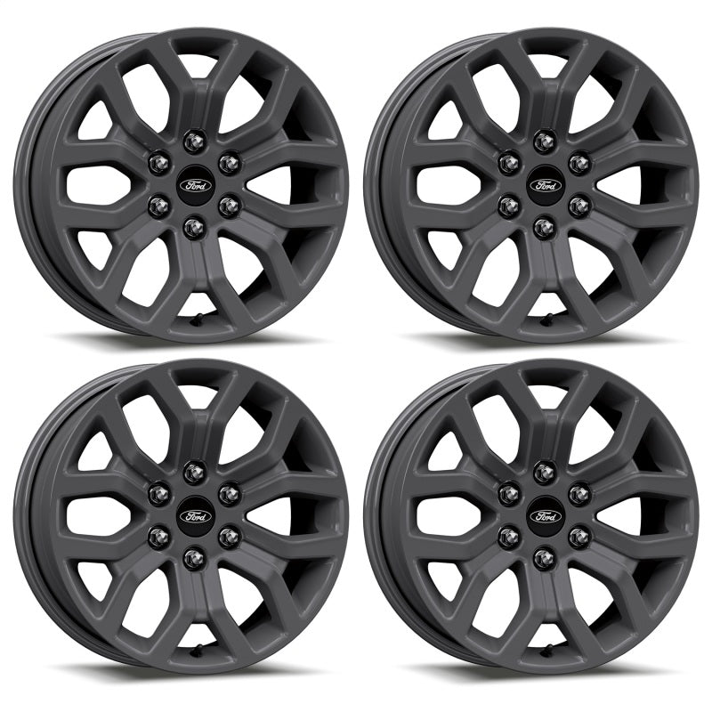 Ford Racing 15-22 F-150 18x7.5in Matte Gray Wheel Kit M-1007K-1875G M-1007K-1875G Photo - Primary