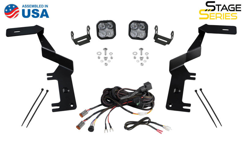 Diode Dynamics 17-22 Ford F250/F350/F450/F550 Super Duty Stage Series Backlit Ditch Light Kit DD7551P DD7551P User 6