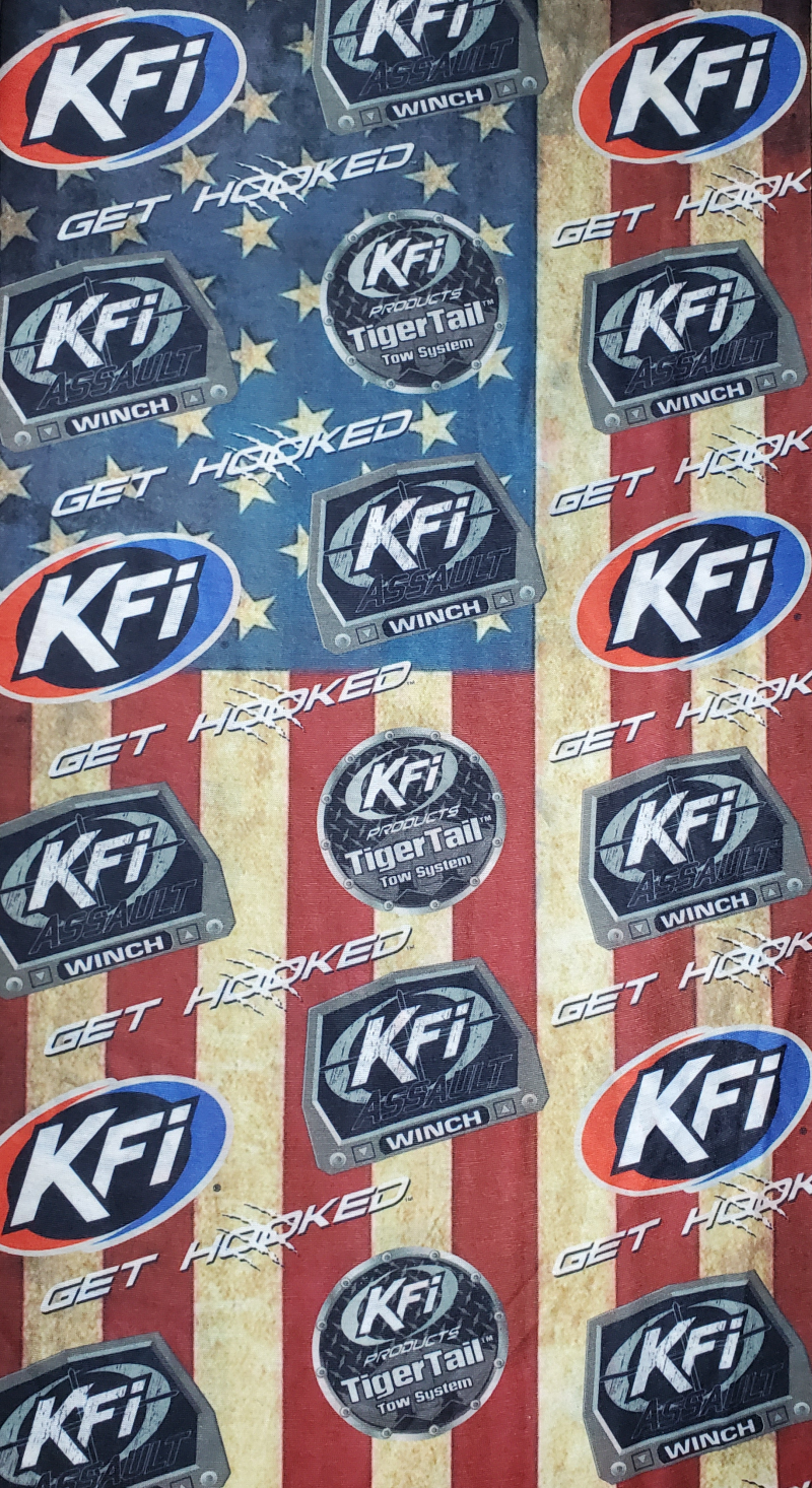 KFI Kfi Face Mask Flag With Logo FM-CLR FM-CLR Photo - Primary