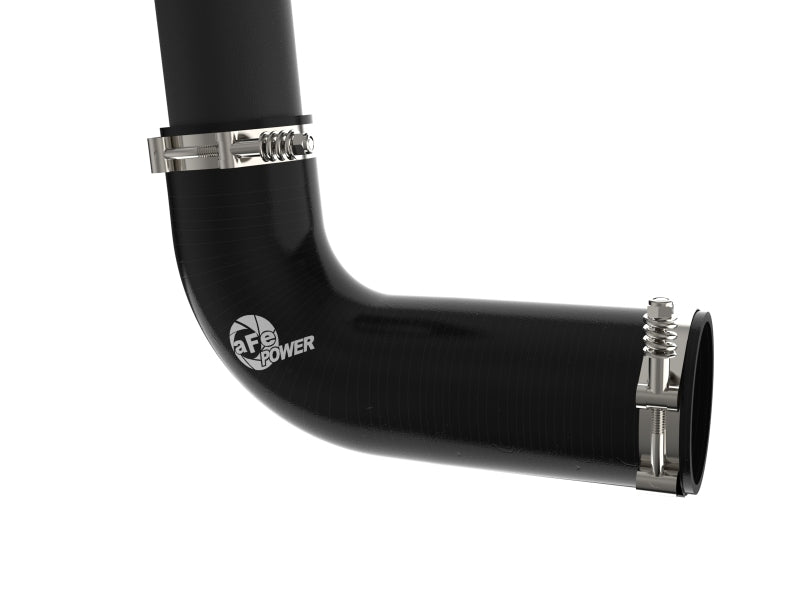 aFe Bladerunner Intercooler 3in Inlet/Outlet Tube 08-10 Ford Diesel Trucks V8 6.4L (td) 46-20074-B 46-20074-B Photo - Close Up