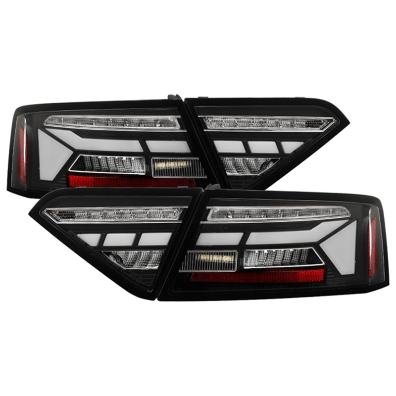 SPYDER Apex 13-17 Audo A5 / S5 / RS5 (Factory LED) LED Tail Lights - Blk (ALT-YD-AA513LED-SEQGR-BK) 5089045 5089045 Photo - Primary