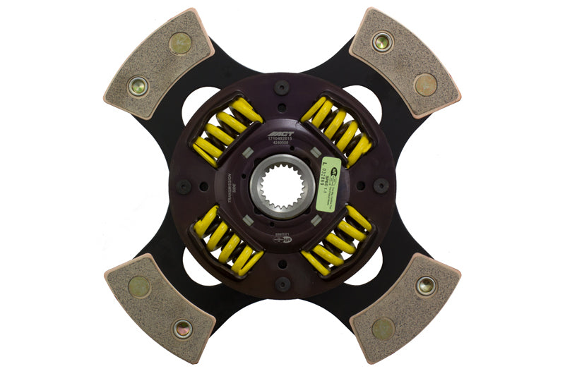 ACT 07-13 Mazda Mazdaspeed3 / 06-07 Mazda Mazdaspeed6 4-Pad Sprung Race Clutch Disc 4240508-2 4240508-2 Photo - Primary