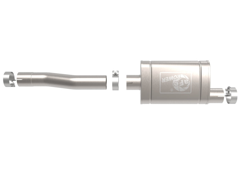 aFe 20-21 GM Trucks (V8-6.2L) 409 Stainless Steel Muffler Upgrade Pipe 49C44137 49C44137 Photo - Unmounted