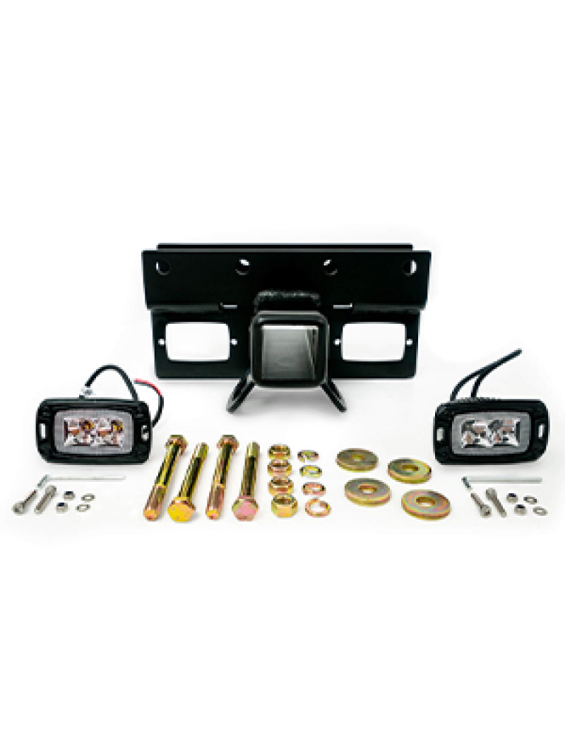 DV8 Offroad 07-21 Jeep Wrangler (JK/JL) Bolt-On Hitch w/ Lights AHJP-01 AHJP-01 Photo - Unmounted