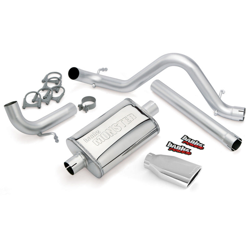 Banks Power 12-15 Jeep 3.6L Wrangler (All) - 4dr Monster Exh Sys - SS Single Exh w 51343 Photo - Primary