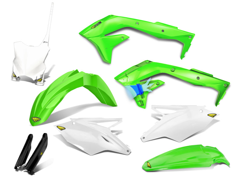 Cycra 17-20 Kawasaki KX250F Powerflow Full Body Kit OEM Color 1CYC-9319-02 1CYC-9319-02 User 1
