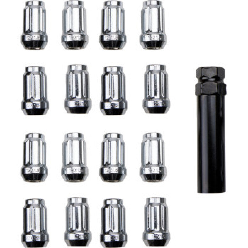 ITP Lug Nuts (Box of 20) w/ Key - 12x1.5 Splined 60 Deg Tapered - Chrome ALUG22BX ALUG22BX User 1
