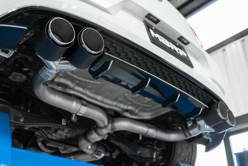 MBRP 15-19 VW Golf R MK7/MK7.5 3in T304 Cat Back Exhaust w/ Carbon Fiber Tips S46033CF S46033CF Photo - out of package