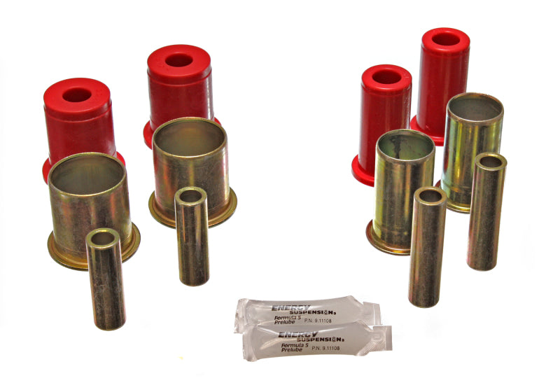 Energy Suspension Control Arm Bushing Set Red Chevrolet Camaro Z28 1982-1992 3.3157R Photo - Primary