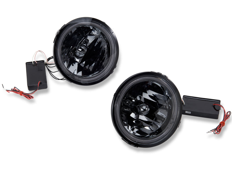 Raxiom 05-12 Ford Mustang GT LED Halo Fog Lights (Smoked) 49134 49134 Photo - Close Up