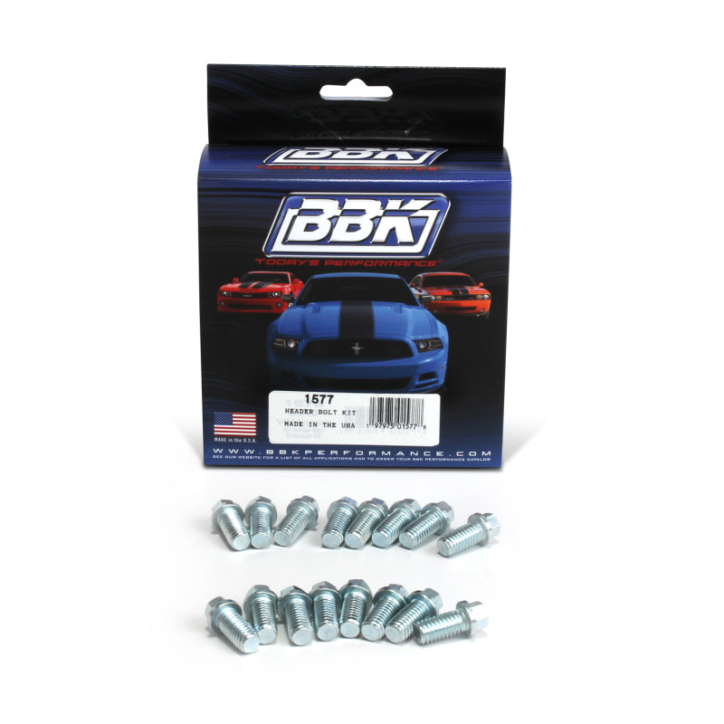 BBK Performance Header Bolt Kit - Ford 3/8 (16 PCS) 1577 Photo - Primary
