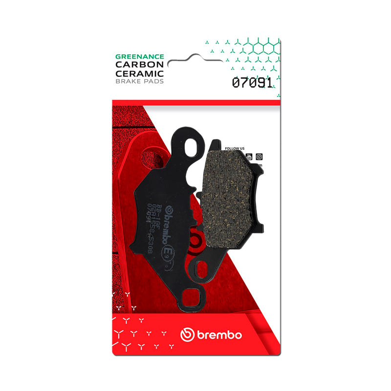 Brembo OE Yamaha Jog Carbon Ceramic Brake Pad - Front 07091 07091 User 1