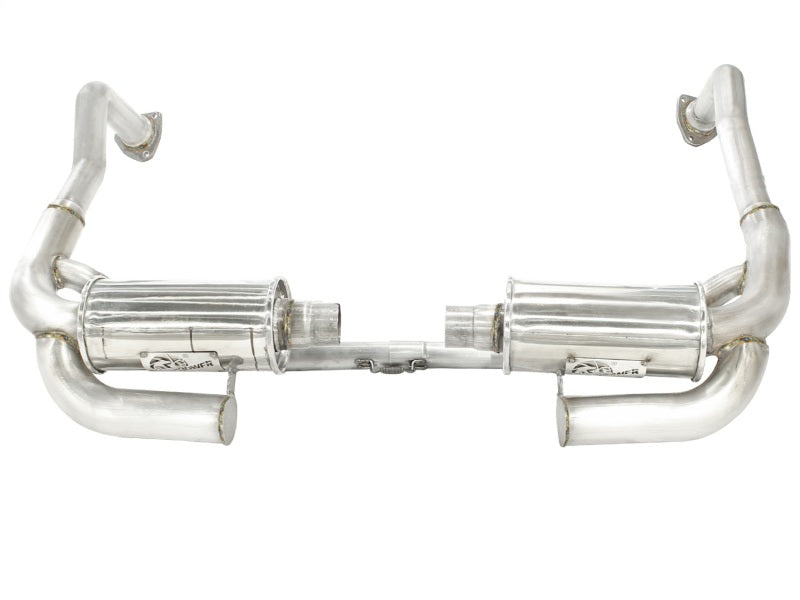 aFe MACH Force-Xp 2in to 2-1/2in Stainless Steel Cat-Back Exhaust System 49-36411 Photo - Unmounted