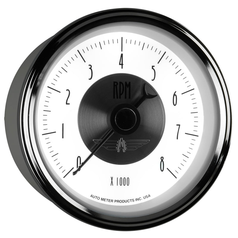 Autometer 3-3/8" In-Dash Tachometer, 0-8,000 RPM, Prestige Pearl 2098 User 6