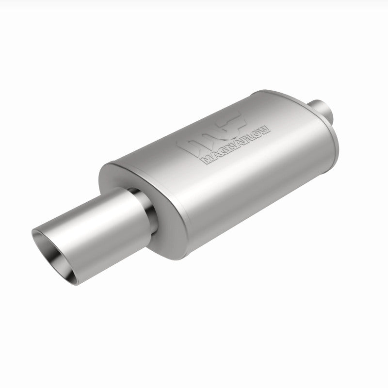 MagnaFlow 5" X 8" Oval Center/Center Performance Muffler With Tip 14851 360 Degree Image Set