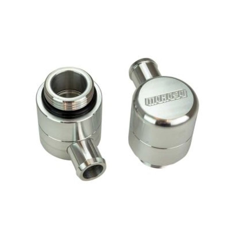 Moroso GM COPO 3/4in Tube Screw-In Valve Cover Breathers (2 Pack) 68868 68868 User 1