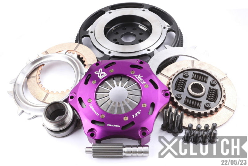 XCLUTCH 10-14 Lotus Evora Base 3.5L 7.25in Twin Sprung Ceramic Clutch Kit XKLT18530-2B XKLT18530-2B Photo - Primary