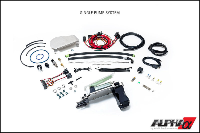 AMS Performance 2009+ Nissan GT-R R35 Omega Fuel System - Single Pump ALP.07.07.0010-1 ALP.07.07.0010-1 Photo - Primary