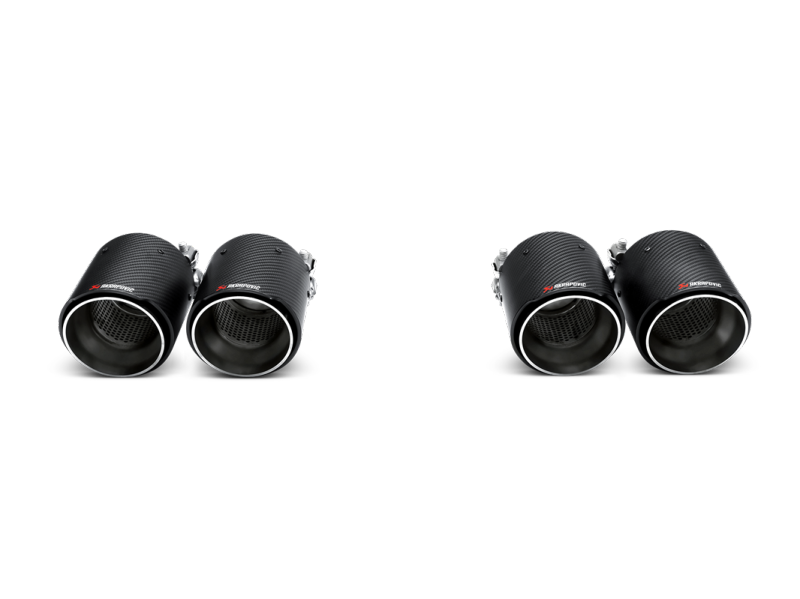 Akrapovic 14-17 BMW M3/M4 (F80/F82) Tail Pipe Set (Carbon) TP-CT/26 TP-CT/26 Photo - Primary