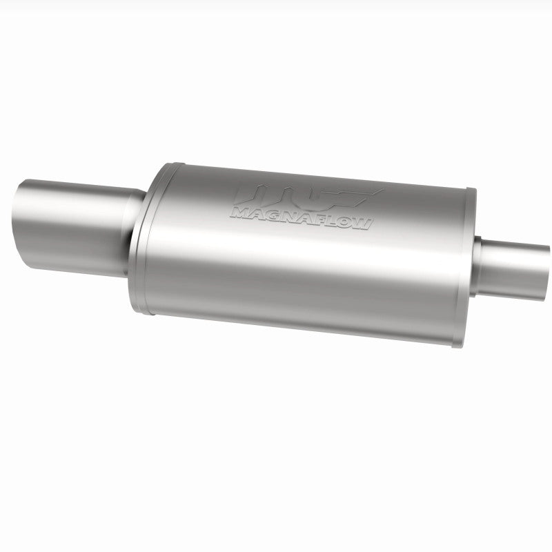 MagnaFlow 5" X 8" Oval Center/Center Performance Muffler With Tip 14827 360 Degree Image Set