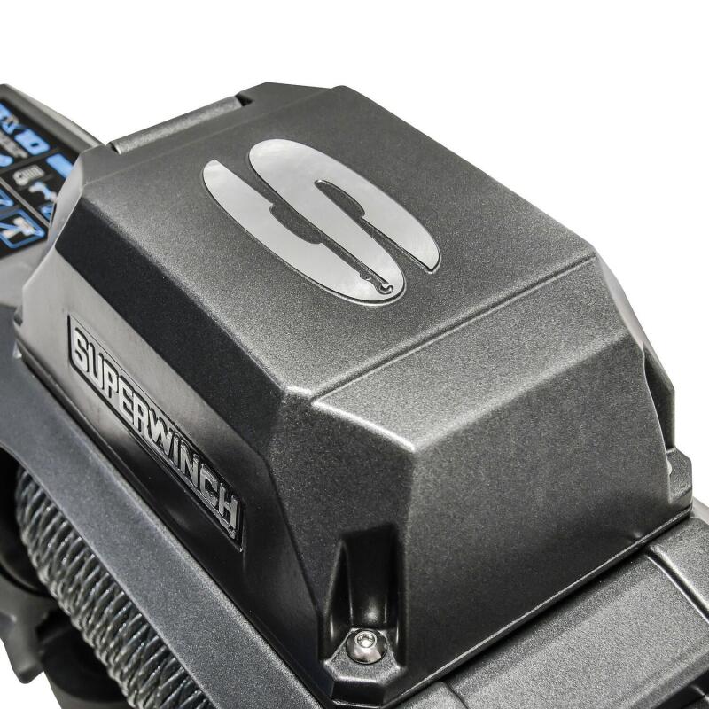 Superwinch 10000 LBS 12 VDC 3/8in x 85ft Wire Rope SX 10000 Winch 1710200 1710200 Photo - Close Up