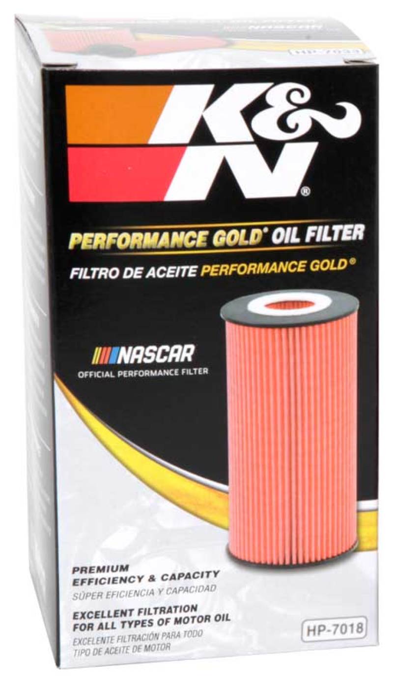 K&N Engineering Oil Filter KNEHP-7018 HP-7018 Photo - in package