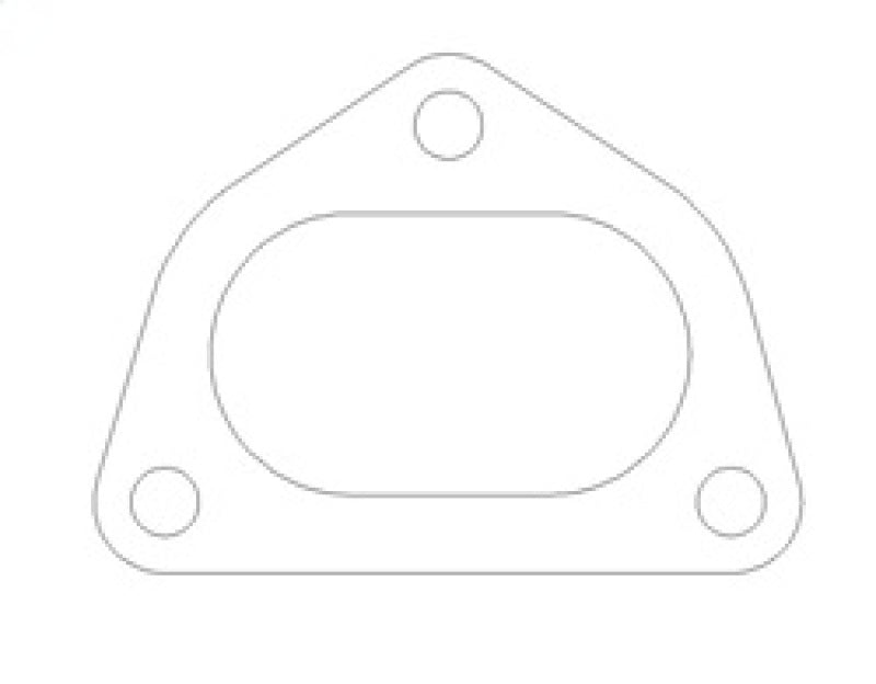 Cometic Exhaust Gasket 3-Bolt Gasket Material: Armor Clad .064in C4354-064 Photo - Primary