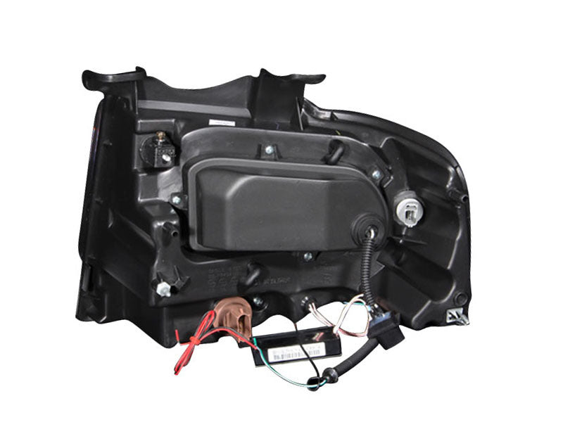 Anzo 2007-2014 Ford Expedition Projector Headlights w/ Halo Black 111113 Photo - Unmounted