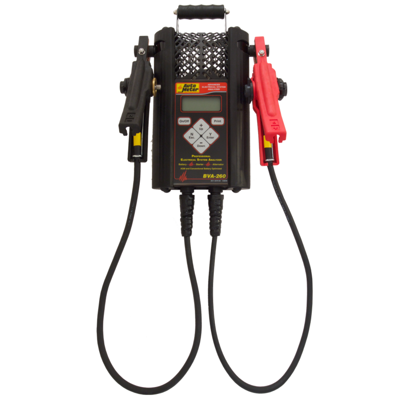 Autometer Hand Held Electrical System Analyzer w/120A Load BVA-260 User 1