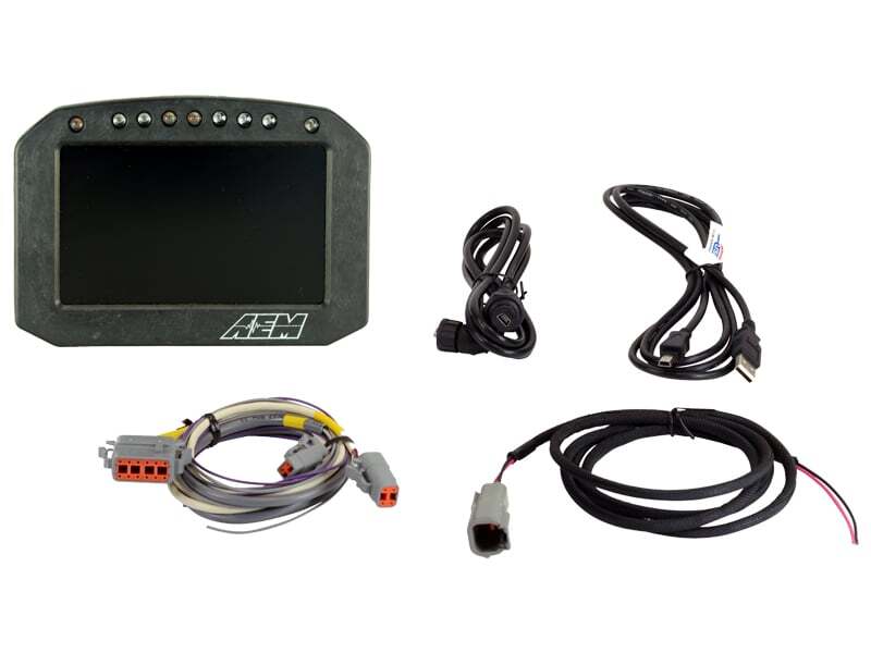 AEM CD-5L Carbon Logging Flush Digital Dash Display 30-5601F 30-5601F Photo - Primary