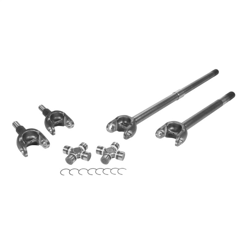 Yukon Gear & Axle Yukon Gear 18-19 Jeep Wrangler Front 4340 Chromoly Axle Kit Dana 44 32 Spline w/1350 (7166) Joints YA W24172 YA W24172 Photo - Primary
