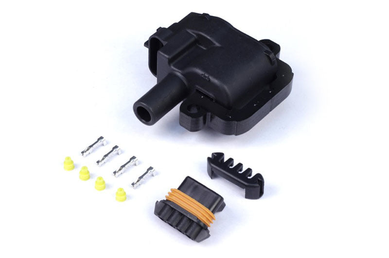 Haltech LS1 Coil With Built-in Ignitor (Inc Plug & Pins) HT-020102 Photo - Primary