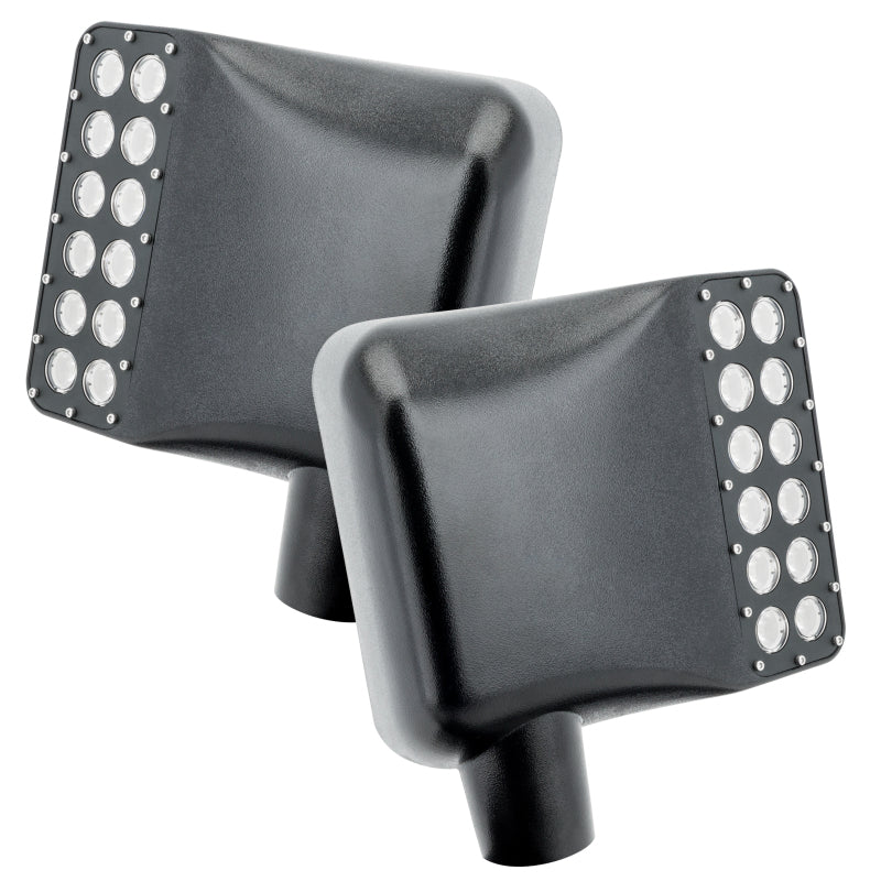 ORACLE Lighting Oracle Jeep Wrangler JK Off-Road Side Mirrors - 6000K 5751-001 5751-001 Photo - lifestyle view