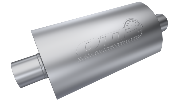 QTP 2.5in Weld-On 304SS AR3 Muffler 12250 12250 Photo - Primary