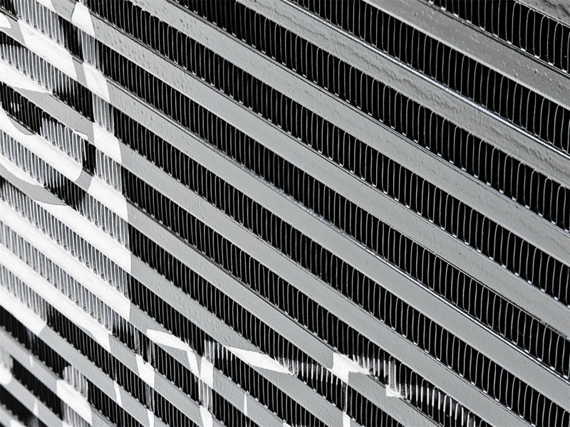 aFe Thermal Fluid Control GT Series Bar and Plate Radiator w/ Hoses 46-50012-B Photo - Unmounted