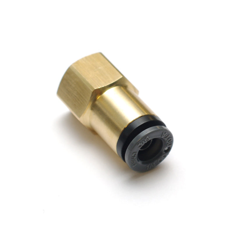 Ridetech Airline Fitting Straight 1/8in Female NPT to 1/4in Airline 31952150 31952150 Photo - Primary