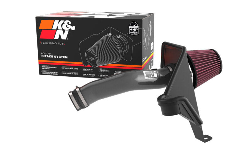 K&N Engineering K&N 22-24 Jeep Grand Cherokee L/WL 3.6L V6 Performance Air Intake System 77-1587KC 77-1587KC Photo - out of package