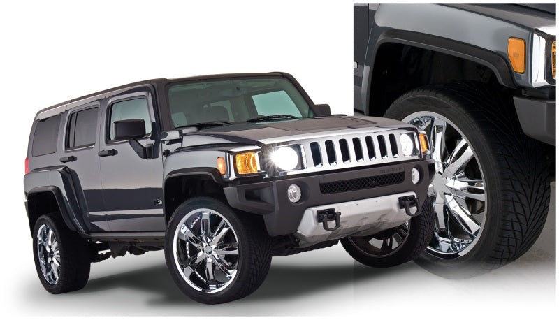 Bushwacker 06-10 Hummer H3 OE Style Flares 4pc - Black 150900-02 150900-02 Photo - Primary