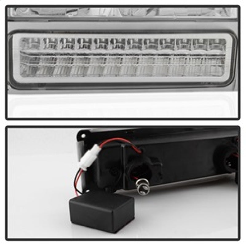 SPYDER Xtune 92-94 Blazer Full Size Corner/LED Bumper Headlights Chrome HD-JH-CCK88-LED-AM-C-SET 5069559 5069559 Photo - Unmounted