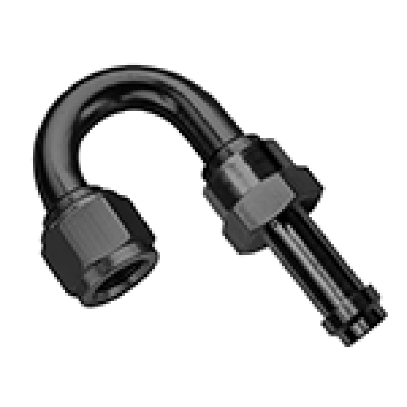 Fragola -6AN 180 Degree EZ Street Hose End Black 751806-BL 751806-BL Photo - Primary