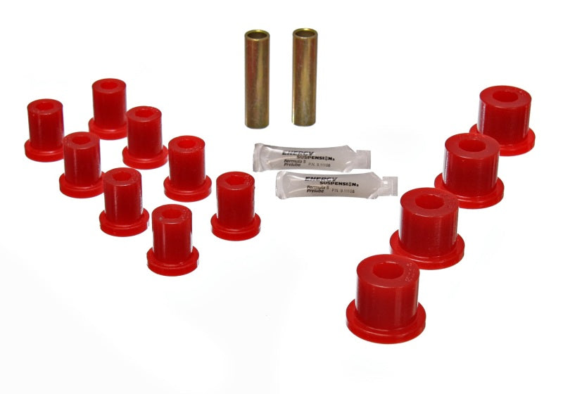 Energy Suspension Leaf Spring Bushing Set Red Jeep CJ5 All 1976-1983 2.2116R Photo - Primary