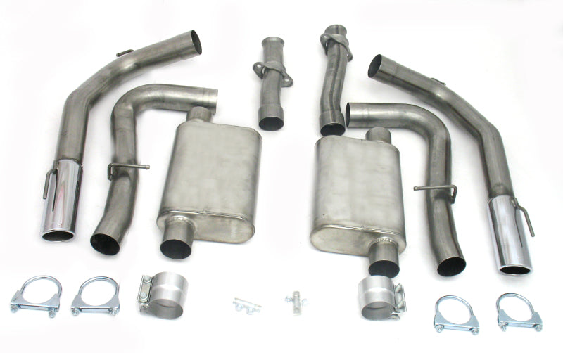 JBA 99-04 Ford Mustang Cobra IRS 4.6L 4V 409SS Dual Rear Exit Cat-Back Exhaust 40-2625 40-2625 Photo - Primary