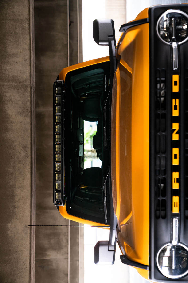 DV8 Offroad DV8 21+ Ford Bronco Curved Light Bracket for 12 3in. Pod Lights LBBR-03 LBBR-03 Photo - Mounted