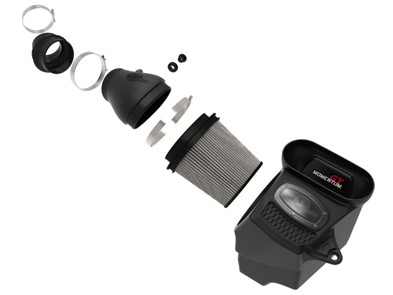 aFe Momentum GT Pro DRY S Cold Air Intake System 21-22 Jeep Wrangler 392 (JL) 6.4L V8 50-70080D 50-70080D Photo - Unmounted