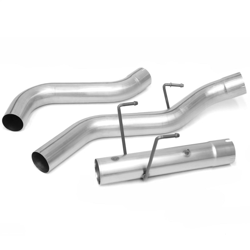 Banks Power 13-18 Dodge RAM Monster Exhaust 4.0in. Single 6.7L CCLB w/ SideKick S/S Black Tip 49796-B 49796-B Photo - Unmounted