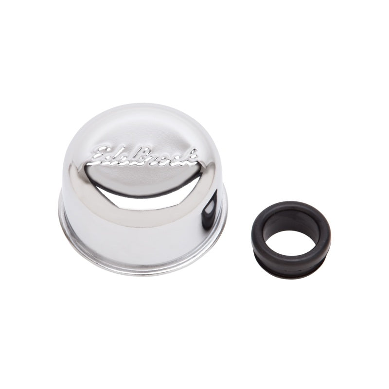 Edelbrock Chrome Breather & Grommet 4405 Photo - Primary
